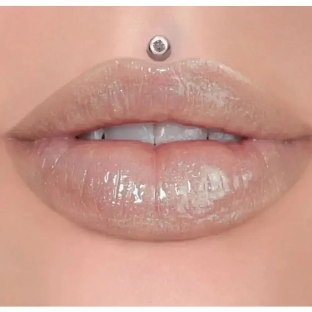 Jeffree Star The Gloss Paid in Full Gold Sheer Shimmer Glitter Lip Gloss NIB